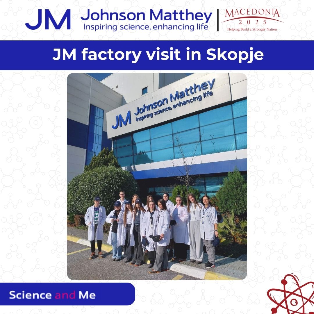 Science and Me: JM Factory Visit Engages Students and Teachers from Lipkovo and Rosoman