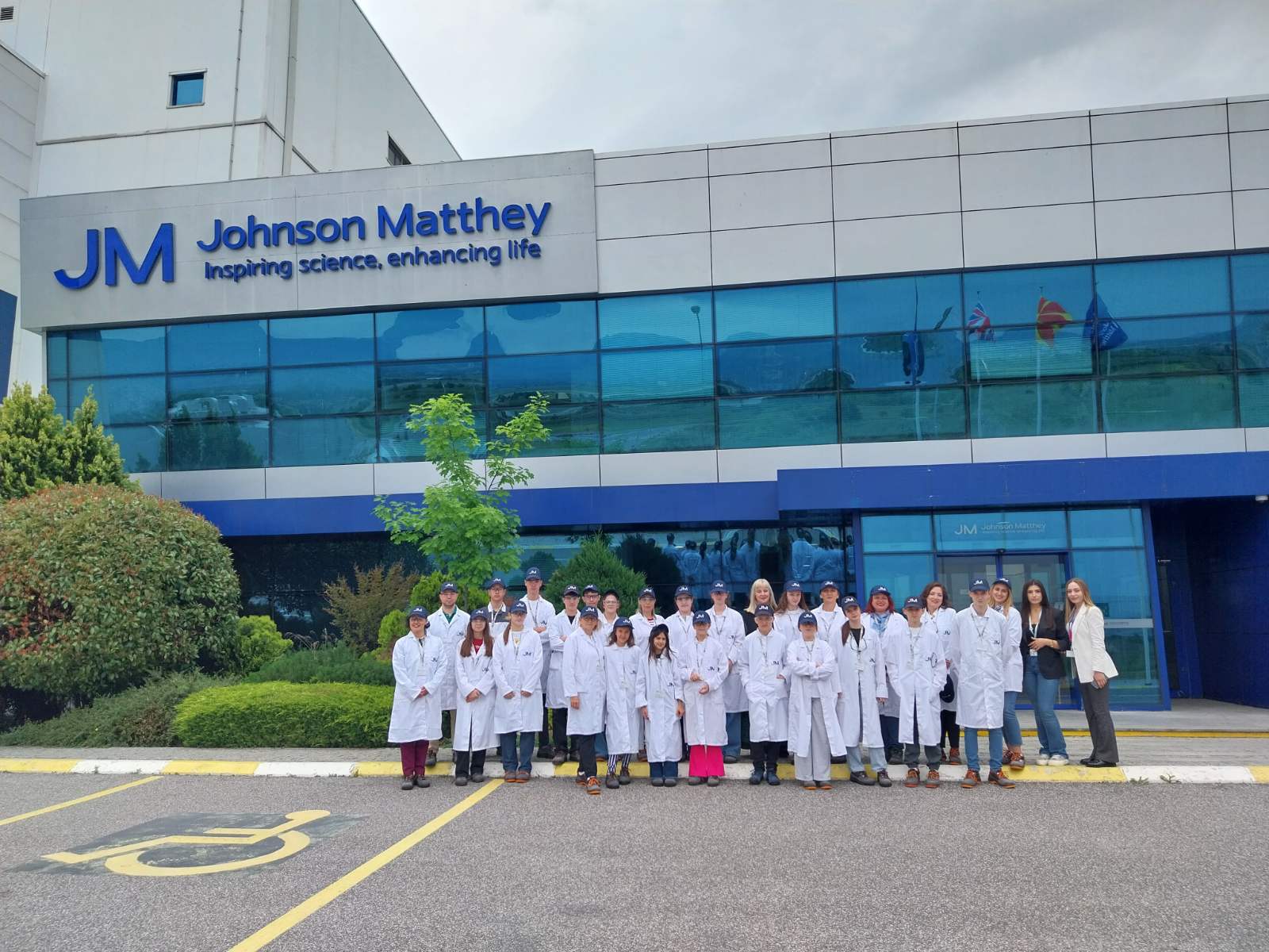 “Science and ME” Field Trip to the Future: Students Visit Johnson Matthey Skopje!