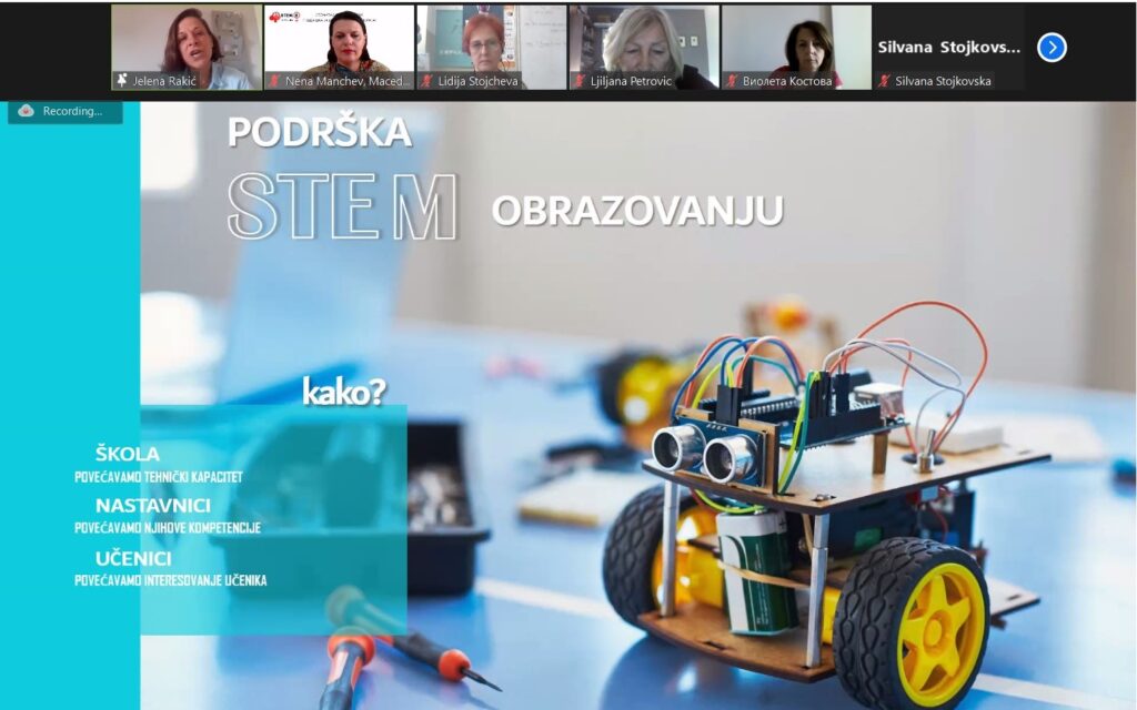 STEM WORKSHOP FOR TEACHERS FROM MACEDONIA, SERBIA AND CANADA
