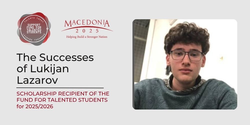 Scholar Success Story: Lukijan Lazarov - Curiosity, Knowledge, and Excellence Across Disciplines