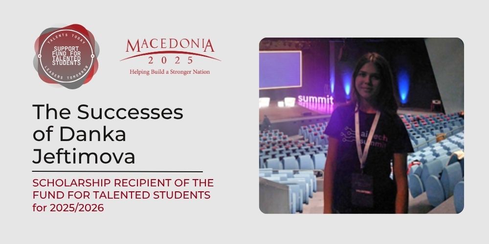 Scholar Success Story: Danka Jeftimova - From Competitions to Real-World Innovation