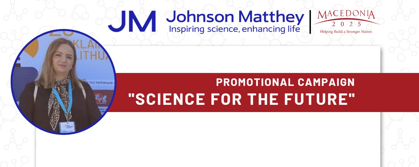 Ajtene Ademi – Promotional Campaign “Science for the Future”