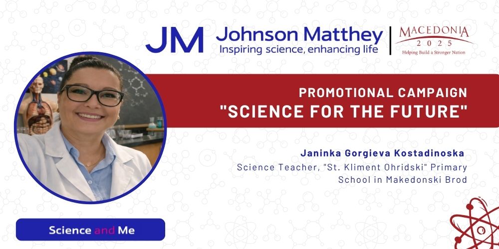 Janinka Gorgieva Kostadinoska – “Science for the Future” Promotional Campaign