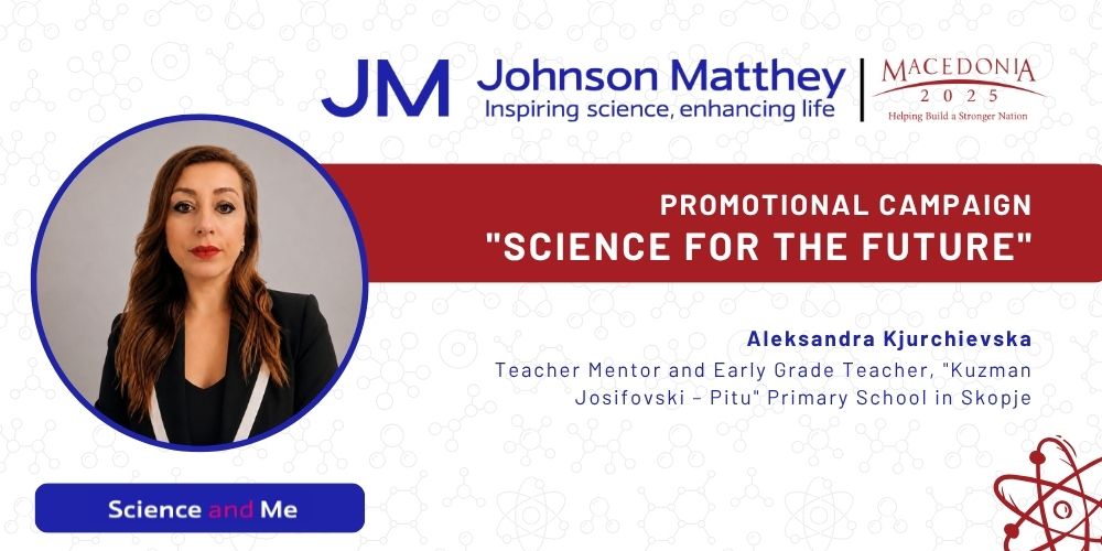 Aleksandra Kjurchievska - Promotional Campaign “Science for the Future”