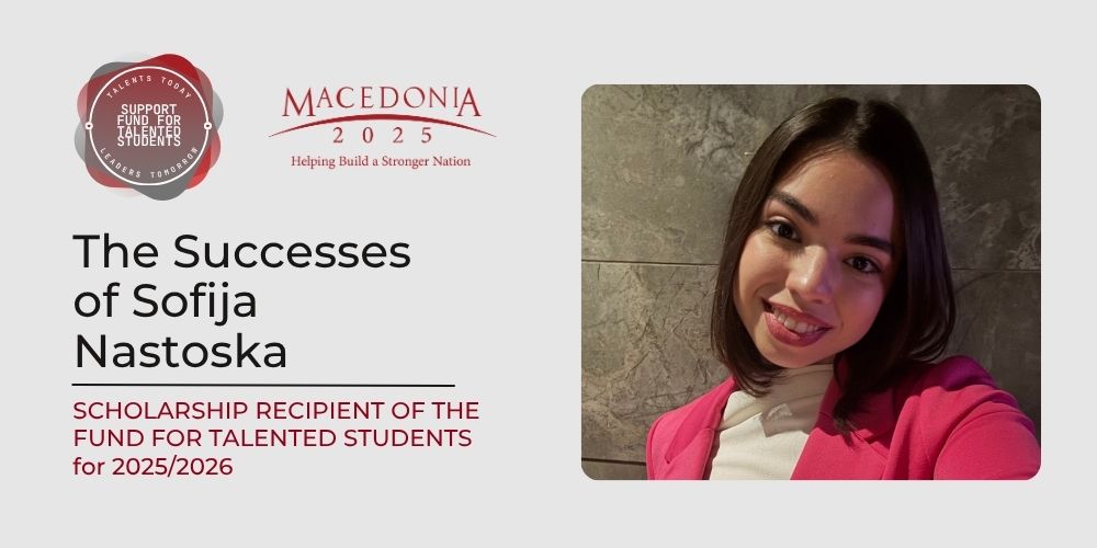 Scholar Success Story: Sofija Nastoska - Leadership, Empathy, and Commitment to a Better School Community